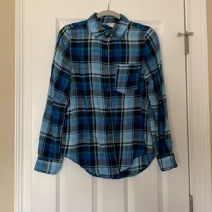 Aeropostale blue flannel